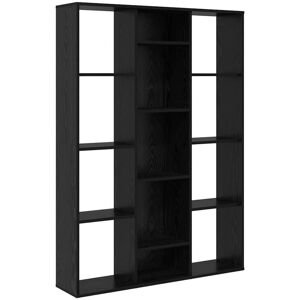 Vidaxl - Room Divider Black oak 100 x 24 x 140 cm Engineered wood Vidaxl - Room Divider Black oak 100 x 24 x 140 cm Engineered wood