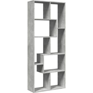 Vidaxl - Room Divider Bookcase Concrete Grey 67x25x161.5 cm Engineered Wood Vidaxl - Room Divider Bookcase Concrete Grey 67x25x161.5 cm Engineered Wood