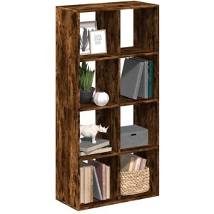 Room Divider Bookcase Smoked Oak 69.5x29x137.5 cm Engineered Wood Vidaxl Room Divider Bookcase Smoked Oak 69.5x29x137.5 cm Engineered Wood Vidaxl