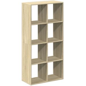 Room Divider Bookcase Sonoma Oak 69.5x29x137.5 cm Engineered Wood Vidaxl Room Divider Bookcase Sonoma Oak 69.5x29x137.5 cm Engineered Wood Vidaxl