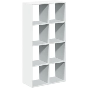 Room Divider Bookcase White 69.5x29x137.5 cm Engineered Wood Vidaxl Room Divider Bookcase White 69.5x29x137.5 cm Engineered Wood Vidaxl