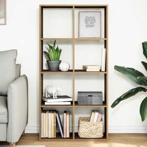 Room Divider Bookcase Artisan Oak 69.5x29x137.5 cm Engineered Wood Vidaxl Room Divider Bookcase Artisan Oak 69.5x29x137.5 cm Engineered Wood Vidaxl