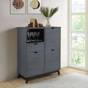 MERCERS FURNITURE Scandian Grey Sideboard Cabinet MERCERS FURNITURE Scandian Grey Sideboard Cabinet