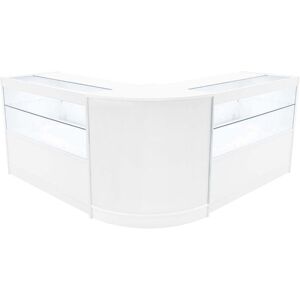 MONSTER SHOP Selene LED Shop Counter Set CM60 & 2 x C1200 - White MONSTER SHOP Selene LED Shop Counter Set CM60 & 2 x C1200 - White