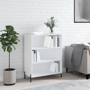 Shelf Cabinet White 69.5x32.5x90 cm Engineered Wood vidaXL Shelf Cabinet White 69.5x32.5x90 cm Engineered Wood vidaXL