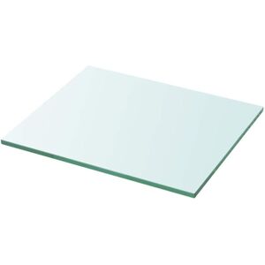 vidaXL Glass Shelf 30x25 cm - Modern Transparent Shelf vidaXL Glass Shelf 30x25 cm - Modern Transparent Shelf
