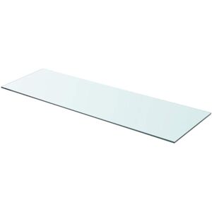 vidaXL Glass Shelf 90x30cm - Clear Safety Panel - Shelf Type vidaXL Glass Shelf 90x30cm - Clear Safety Panel - Shelf Type
