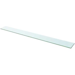 vidaXL Glass Shelf 110x12 cm - Shelf vidaXL Glass Shelf 110x12 cm - Shelf