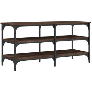 Vidaxl - Shoe Bench Brown Oak 100x38.5x49 cm Engineered Wood Vidaxl - Shoe Bench Brown Oak 100x38.5x49 cm Engineered Wood