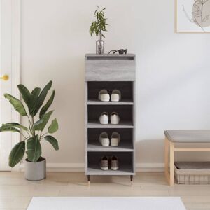 vidaXL Grey Sonoma Shoe Cabinet - Shoe Storage Rack vidaXL Grey Sonoma Shoe Cabinet - Shoe Storage Rack