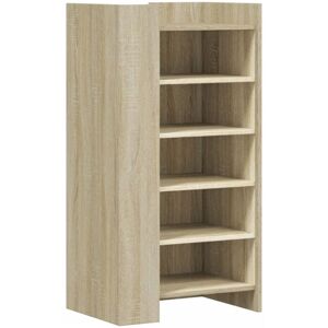vidaXL Sonoma Oak Shoe Cabinet - 52x37.5x100 cm vidaXL Sonoma Oak Shoe Cabinet - 52x37.5x100 cm
