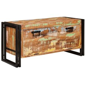 Shoe Cabinet Brown 90 x 38 x 45 cm Solid reclaimed wood vidaXL Shoe Cabinet Brown 90 x 38 x 45 cm Solid reclaimed wood vidaXL