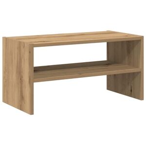Shoe Rack Stackable Artisan Oak 60x30x30.5 cm vidaXL Shoe Rack Stackable Artisan Oak 60x30x30.5 cm vidaXL