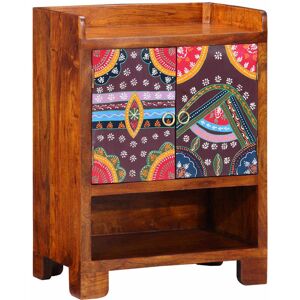 Vidaxl - Shoe Cabinet with Door Brown 55 x 35 x 75 cm Solid Acacia wood Vidaxl - Shoe Cabinet with Door Brown 55 x 35 x 75 cm Solid Acacia wood