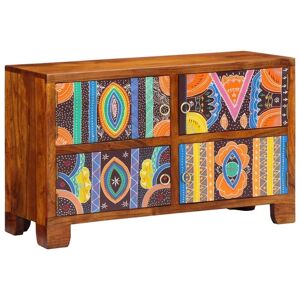 Vidaxl - Shoe Cabinet with Door Brown 90 x 35 x 55 cm Solid Acacia wood Vidaxl - Shoe Cabinet with Door Brown 90 x 35 x 55 cm Solid Acacia wood