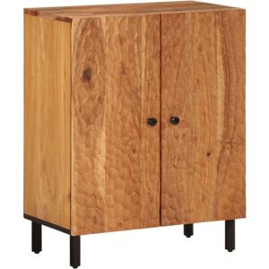 Side Cabinet 60x33x75 cm Solid Wood Acacia vidaXL Side Cabinet 60x33x75 cm Solid Wood Acacia vidaXL