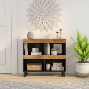 Side Cabinet 85x33x75 cm Solid Wood Mango vidaXL Side Cabinet 85x33x75 cm Solid Wood Mango vidaXL