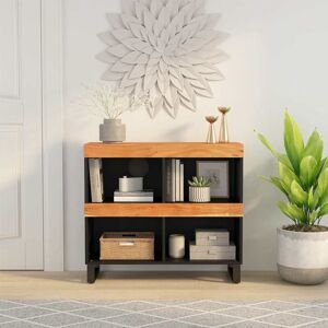 Side Cabinet 85x33x75 cm Solid Wood Acacia Vidaxl Side Cabinet 85x33x75 cm Solid Wood Acacia Vidaxl