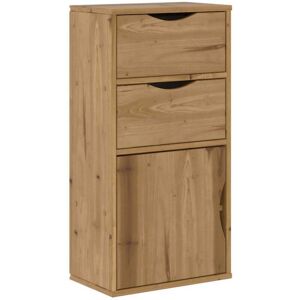 Side Cabinet with Drawers odda 40x24x79 cm Solid Wood Pine Vidaxl Side Cabinet with Drawers odda 40x24x79 cm Solid Wood Pine Vidaxl