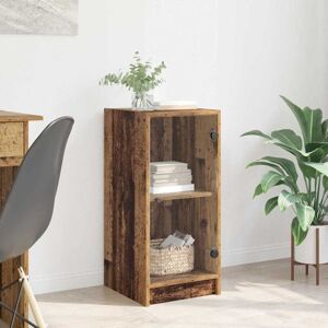 Sideboard Old wood 35 x 37 x 76 cm Engineered wood vidaXL Sideboard Old wood 35 x 37 x 76 cm Engineered wood vidaXL