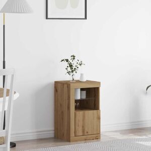 Side Cabinet Artisan oak 41 x 37 x 67 cm Engineered Wood Vidaxl Side Cabinet Artisan oak 41 x 37 x 67 cm Engineered Wood Vidaxl