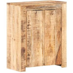 Sideboard 59x33x75 cm Rough Mango Wood Vidaxl Sideboard 59x33x75 cm Rough Mango Wood Vidaxl