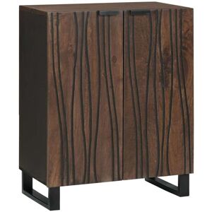 Sideboard Brown 60 x 33.5 x 75 cm Solid Mango wood Vidaxl Sideboard Brown 60 x 33.5 x 75 cm Solid Mango wood Vidaxl