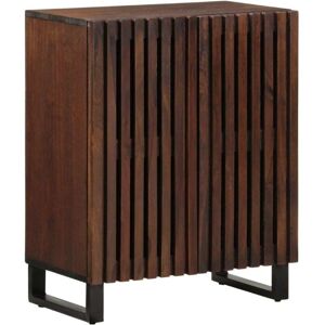 Sideboard Brown 60x34x75 cm Solid Wood Mango vidaXL Sideboard Brown 60x34x75 cm Solid Wood Mango vidaXL