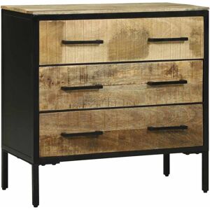 Sideboard Brown 70 x 35 x 70 cm Solid Mango wood Vidaxl Sideboard Brown 70 x 35 x 70 cm Solid Mango wood Vidaxl