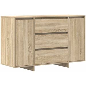 Sideboard Sonoma oak 120 x 41 x 75 cm Engineered wood Vidaxl Sideboard Sonoma oak 120 x 41 x 75 cm Engineered wood Vidaxl