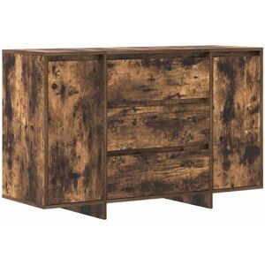 Sideboard Smoked oak 120 x 41 x 75 cm Engineered wood Vidaxl Sideboard Smoked oak 120 x 41 x 75 cm Engineered wood Vidaxl