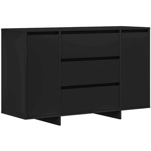 Vidaxl - Sideboard with Drawer Black 120 x 41 x 75 cm Engineered wood Vidaxl - Sideboard with Drawer Black 120 x 41 x 75 cm Engineered wood