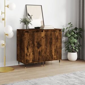 Vidaxl - Sideboards 2 pcs Smoked Oak 40x35x70 cm Engineered Wood Vidaxl - Sideboards 2 pcs Smoked Oak 40x35x70 cm Engineered Wood