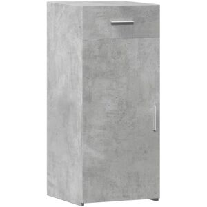 Sideboard Concrete Grey 40x42.5x93 cm Engineered Wood Vidaxl Sideboard Concrete Grey 40x42.5x93 cm Engineered Wood Vidaxl