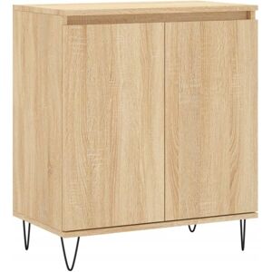 Sideboard Sonoma Oak 60x35x70 cm Engineered Wood vidaXL Sideboard Sonoma Oak 60x35x70 cm Engineered Wood vidaXL