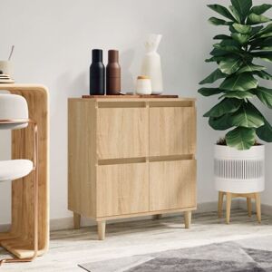 Sideboard Sonoma Oak 60x35x70 cm Engineered Wood Vidaxl Sideboard Sonoma Oak 60x35x70 cm Engineered Wood Vidaxl