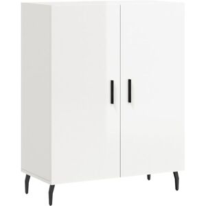 Sideboard High Gloss White 69.5x34x90 cm Engineered Wood vidaXL Sideboard High Gloss White 69.5x34x90 cm Engineered Wood vidaXL