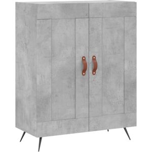 Sideboard Concrete Grey 69.5x34x90 cm Engineered Wood Vidaxl Sideboard Concrete Grey 69.5x34x90 cm Engineered Wood Vidaxl