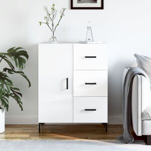 Sideboard High Gloss White 69.5x34x90 cm Engineered Wood Vidaxl Sideboard High Gloss White 69.5x34x90 cm Engineered Wood Vidaxl