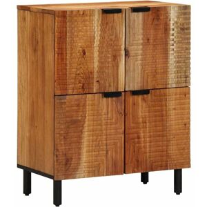Vidaxl - Sideboard with Shelf Brown 60 x 33 x 75 cm Solid Acacia wood Vidaxl - Sideboard with Shelf Brown 60 x 33 x 75 cm Solid Acacia wood