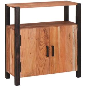 Sideboard Brown 70 x 30 x 75 cm Solid Acacia wood vidaXL Sideboard Brown 70 x 30 x 75 cm Solid Acacia wood vidaXL