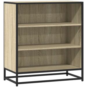 Sideboard Sonoma Oak 68x35x76 cm Engineered Wood and Metal Vidaxl Sideboard Sonoma Oak 68x35x76 cm Engineered Wood and Metal Vidaxl