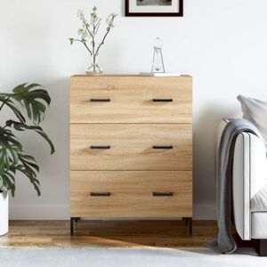 Sideboard Sonoma Oak 69.5x34x90 cm Engineered Wood vidaXL Sideboard Sonoma Oak 69.5x34x90 cm Engineered Wood vidaXL