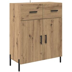 Sideboard Artisan Oak 69.5 x 34 x 90 cm Engineered Wood vidaXL Sideboard Artisan Oak 69.5 x 34 x 90 cm Engineered Wood vidaXL