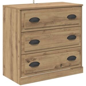 Sideboard Artisan Oak 70 x 35.5 x 67.5 cm Engineered Wood vidaXL Sideboard Artisan Oak 70 x 35.5 x 67.5 cm Engineered Wood vidaXL