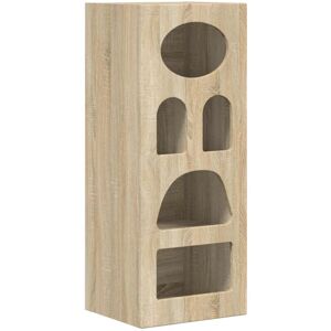 Sideboard Sonoma Oak 40 x 35 x 100.5 cm Engineered Wood vidaXL Sideboard Sonoma Oak 40 x 35 x 100.5 cm Engineered Wood vidaXL