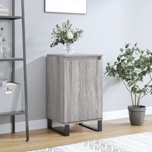 Sideboard Grey Sonoma 40x35x70 cm Engineered Wood vidaXL Sideboard Grey Sonoma 40x35x70 cm Engineered Wood vidaXL