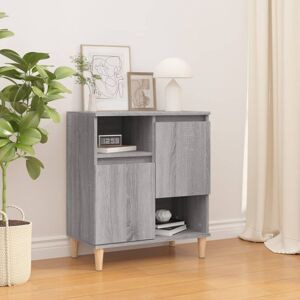 Sideboard Grey Sonoma 60x35x70 cm Engineered Wood vidaXL Sideboard Grey Sonoma 60x35x70 cm Engineered Wood vidaXL