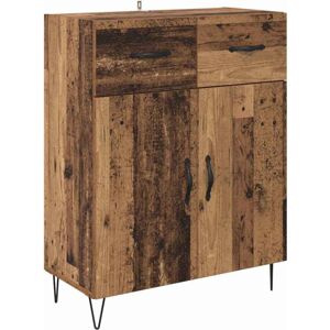 Sideboard Old Wood 69.5 x 34 x 90 cm Engineered Wood vidaXL Sideboard Old Wood 69.5 x 34 x 90 cm Engineered Wood vidaXL