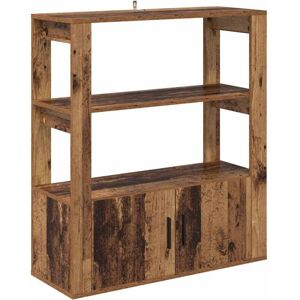 Sideboard Old wood 30 x 80 x 90 cm Engineered wood vidaXL Sideboard Old wood 30 x 80 x 90 cm Engineered wood vidaXL